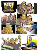 Γελοιογραφία του Πέτρου Ζερβού