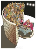 Γελοιογραφία του Πέτρου Ζερβού
